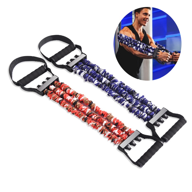 Sports Equipment Companies - Chest Expander Resistance Band Elastic Pull