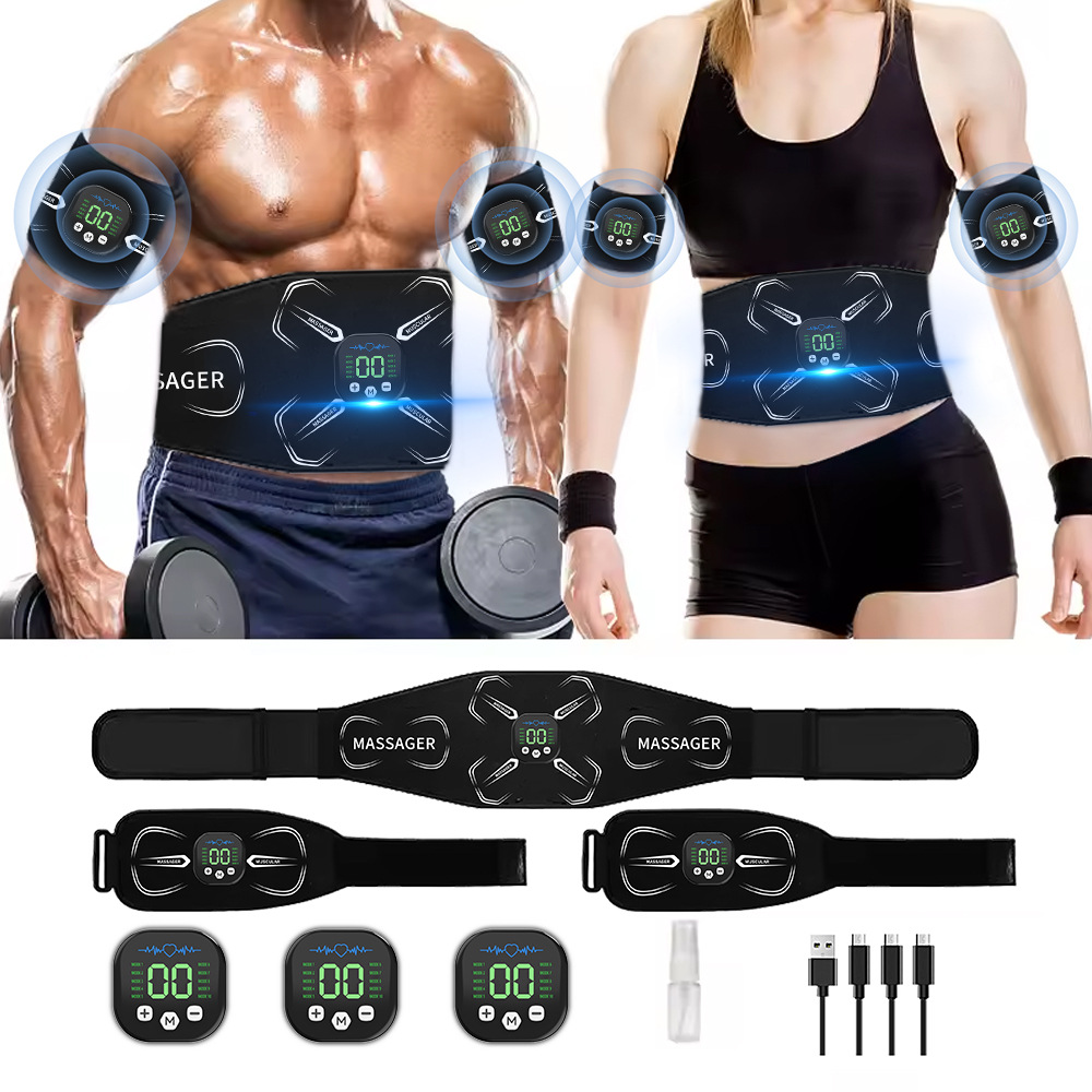 Sports Equipment Companies - EMS Muscle Stimulator Abdominal Trainer Abs