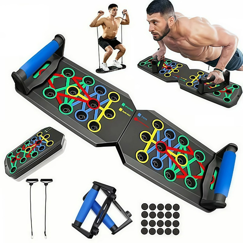 Sports Equipment Companies - Foldable Push Up Board with Resistance