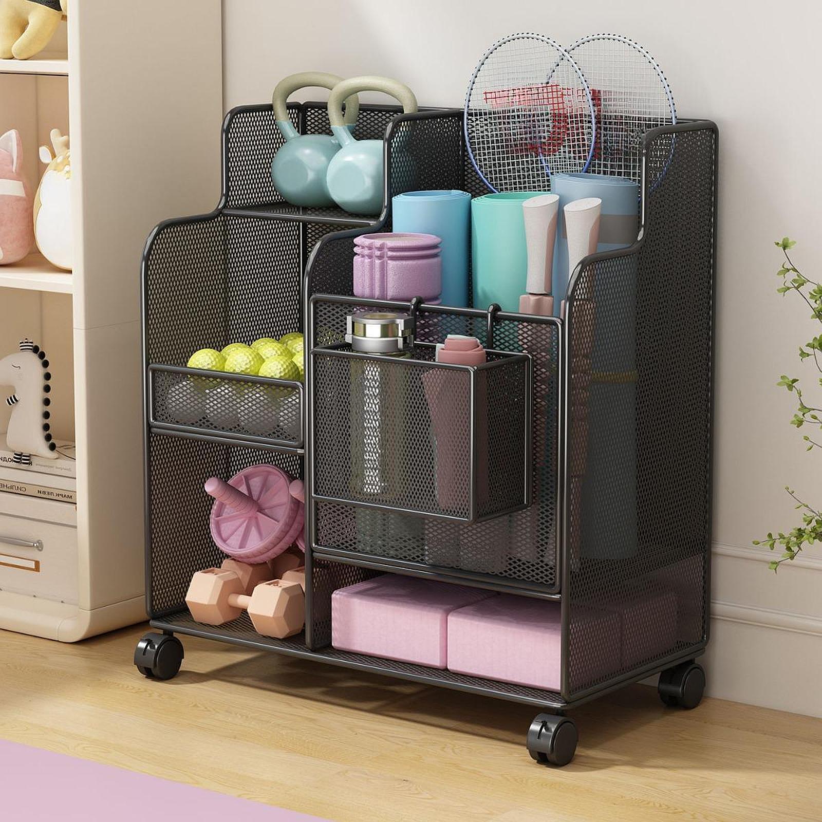 Garage Organization Cart Verti - Sports Equipment Cart On Wheels 评论和价格