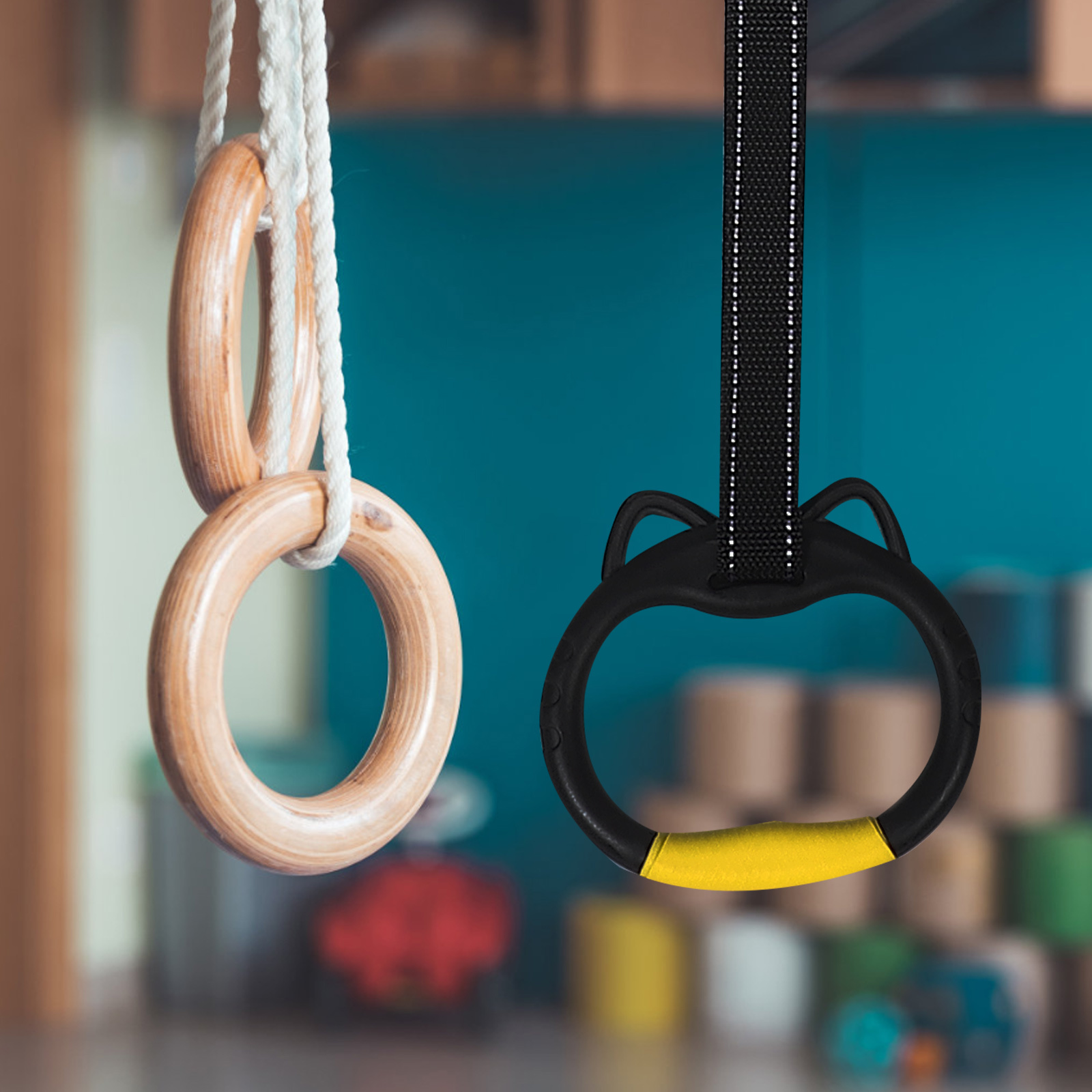 1 set 1 Set Gymnastics Rings F - Sports Equipment Companies 评论和价格