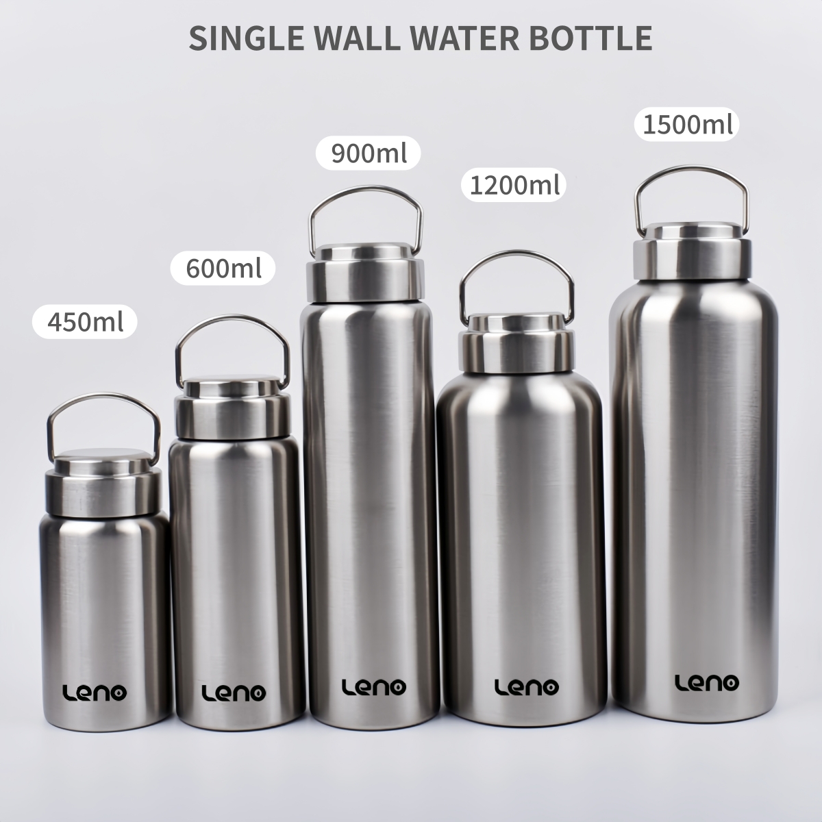 1pc Large Capacity Stainless S - Sports Equipment 5 Years Old 评论和价格