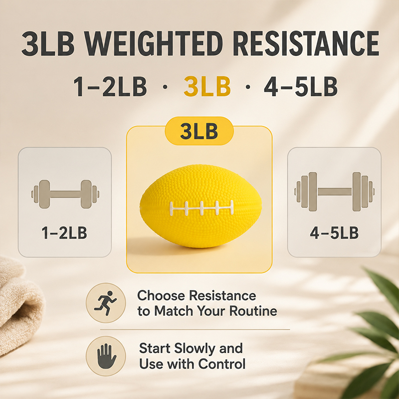 8cm Yellow Rugby Shape Hand Gr - Rugby Training Ball 评论和价格