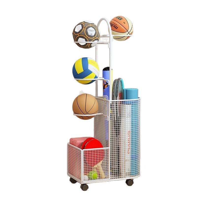 Household sports storage rack, - Sports Equipment For Badminton 评论和价格
