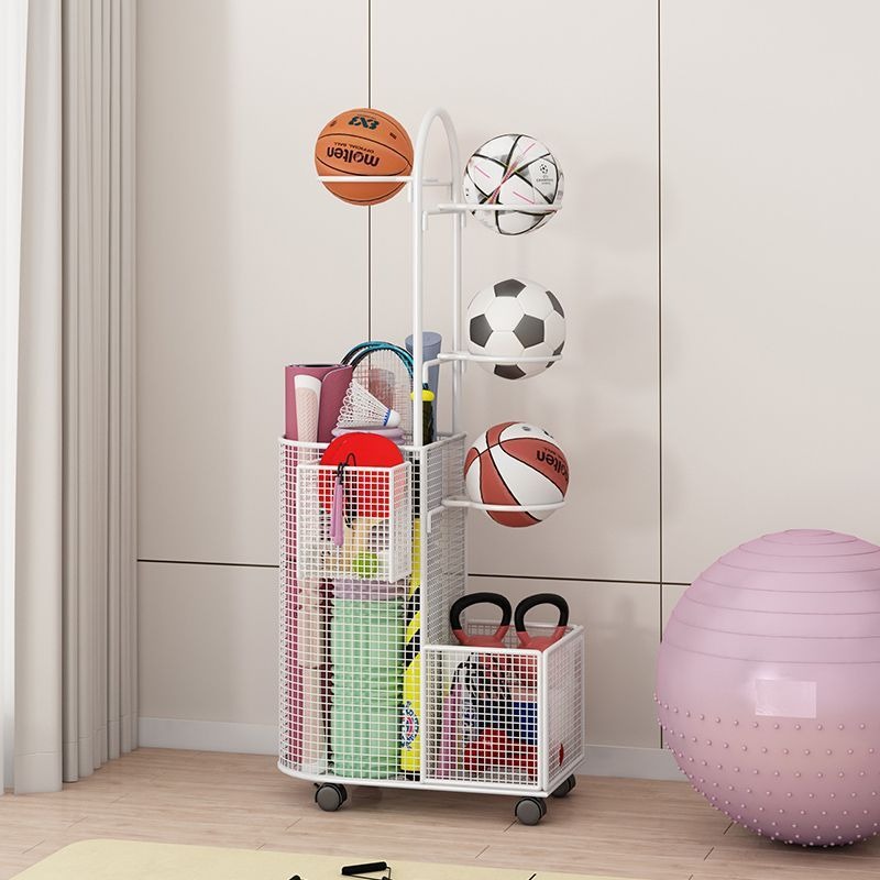Household sports storage rack, - Sports Equipment For Badminton 评论和价格