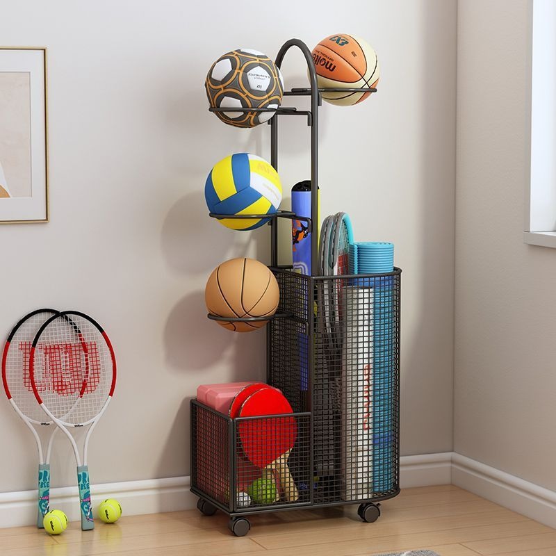 Household sports storage rack, - Sports Equipment For Badminton 评论和价格